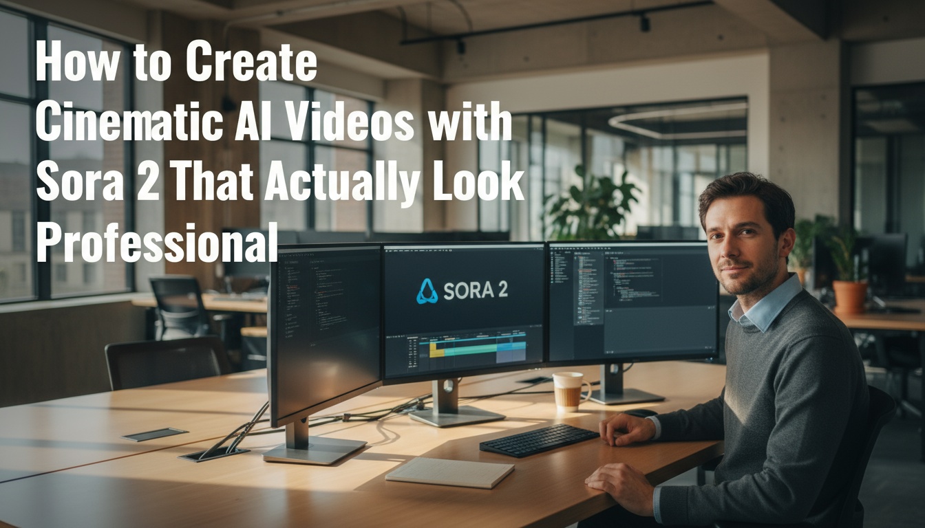 How to Create Cinematic AI Videos with Sora 2 That Actually Look ...